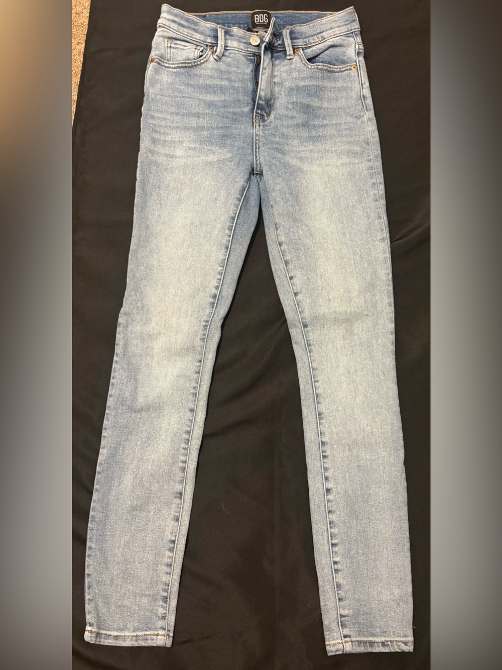 BDG Light Wash Women's Skinny Jeans - ACID